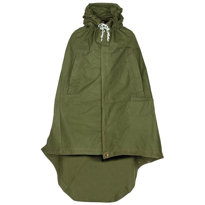 Oryginalne rumuńskie schronisko armii wodoodporne namiot plandeki oliwki Poncho 180x180 cm