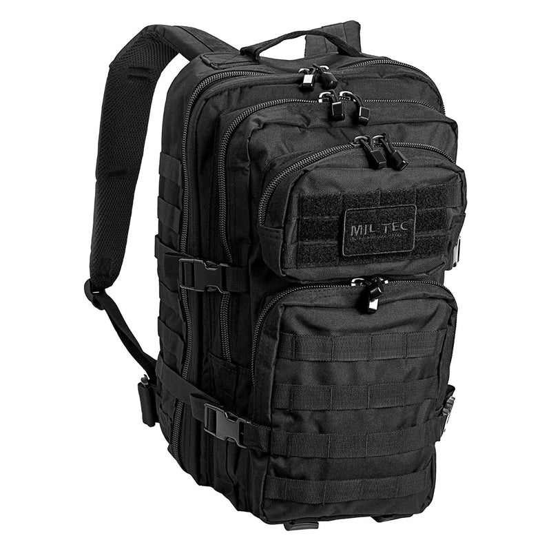 MIL-TEC Assault 36L Plecak Trekking Rucksack Turing Outdoor Daypack Black