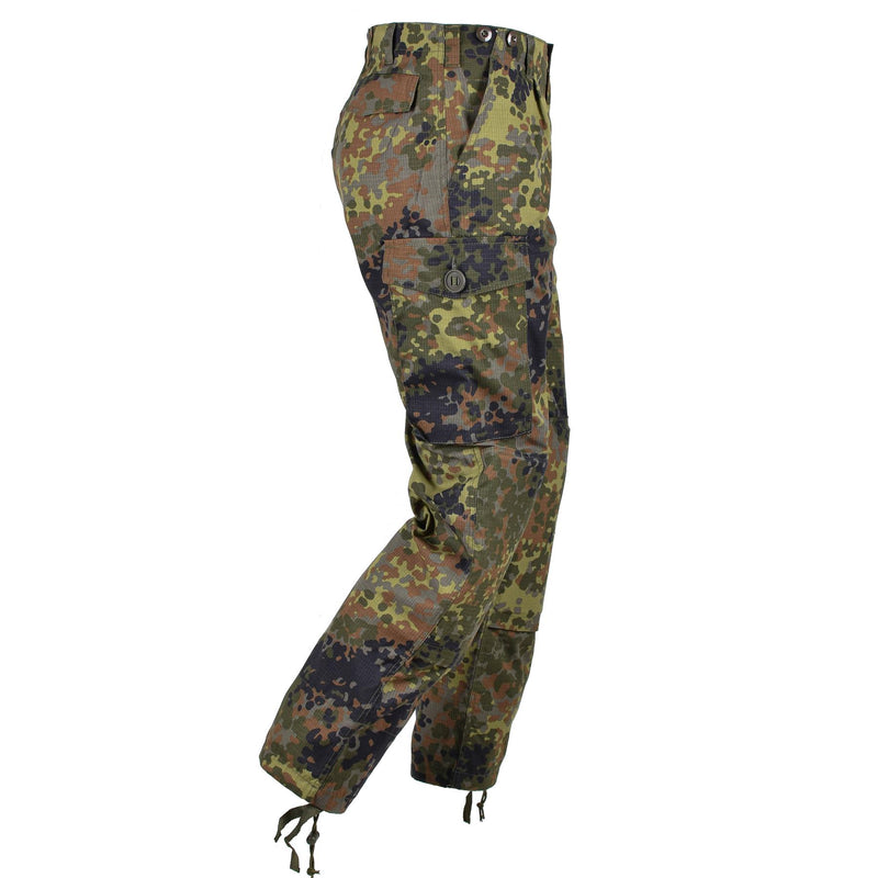 Marka Tacgear Niemiecka armia w stylu Pants Field Combat Flecktran Camo Ripstop