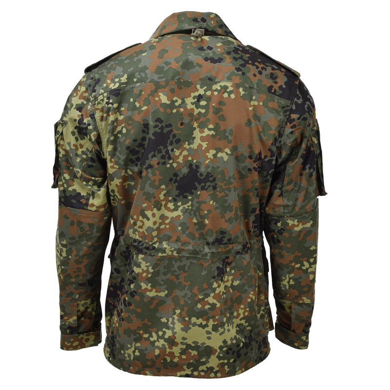 Leo Kohler Wojskowy Wojskowy Kurtka taktyczna lekka fleksyjna flecktarn Cecktarn Camo