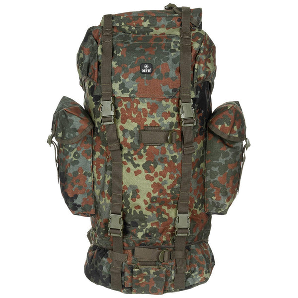 MFH Military BW Camo Combat 65L Plecak Federalny uzbrojony Wymuszone Torba taktyczna Nowa