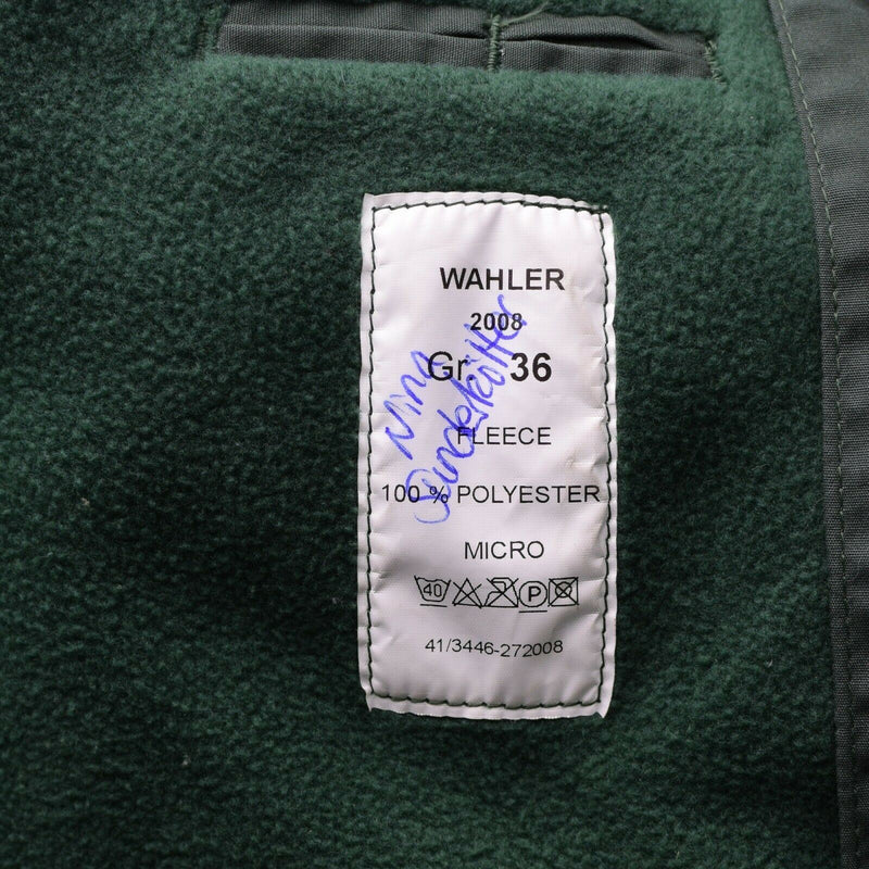 Oryginalna niemiecka kurtka policyjna Goretex Green Waterproof BGS Parkha Border Guard