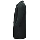 Oryginalny damski płaszcz wełniany armii kanadyjskiej z nadwyżki wojskowej w kolorze ciemnozielonym