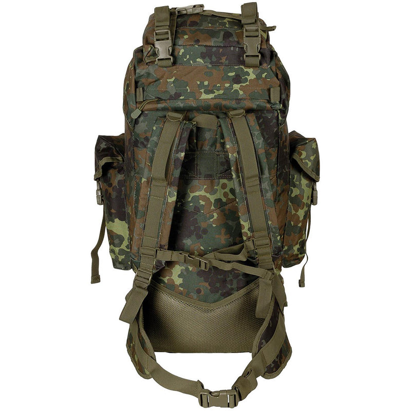 MFH Brand Army BW Combat Tactical Molle 65L Plecak Aluminium Rod Field Bag Nowa