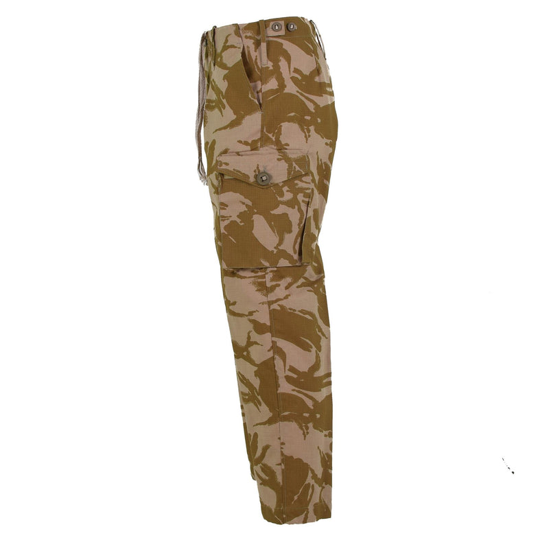 Oryginalne spodnie bojowe armii brytyjskiej DPM Desert Spodni Ripstop Fire Retardant Nowy