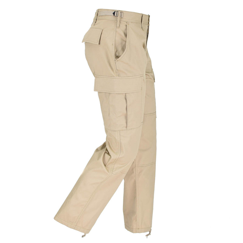 Mil-Tec US Army Style Style Pants Khaki BDU Men Men Wound Gear Walka