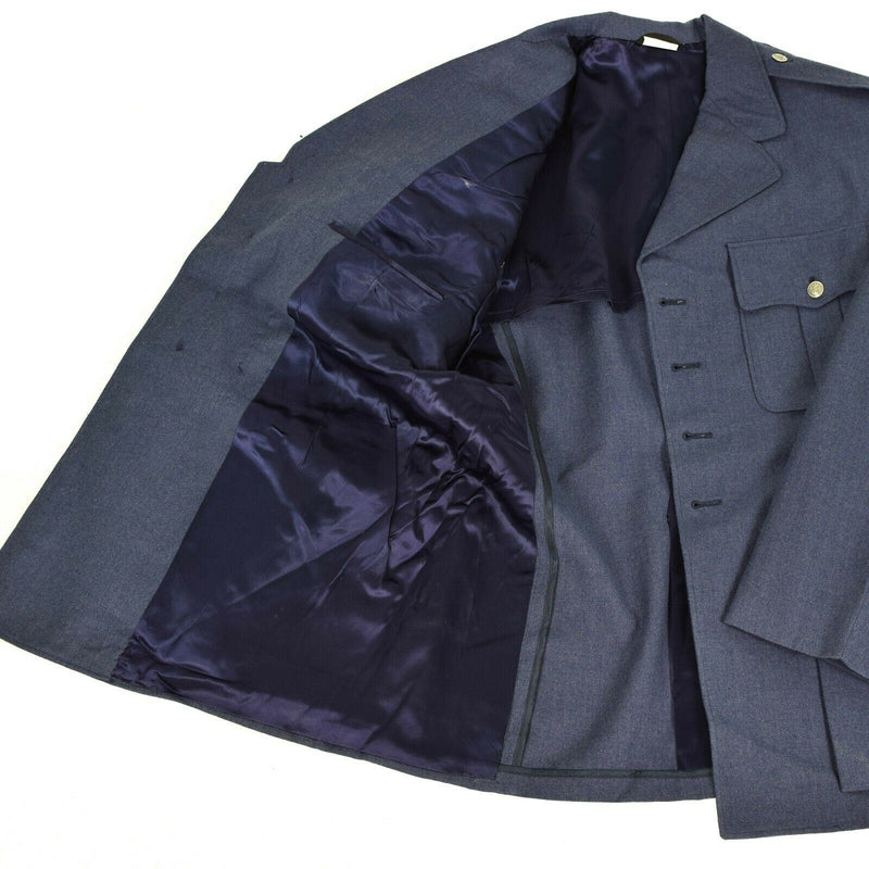 Oryginalny US Army Air Force Coat Men Blue USAF Wool Coat Service