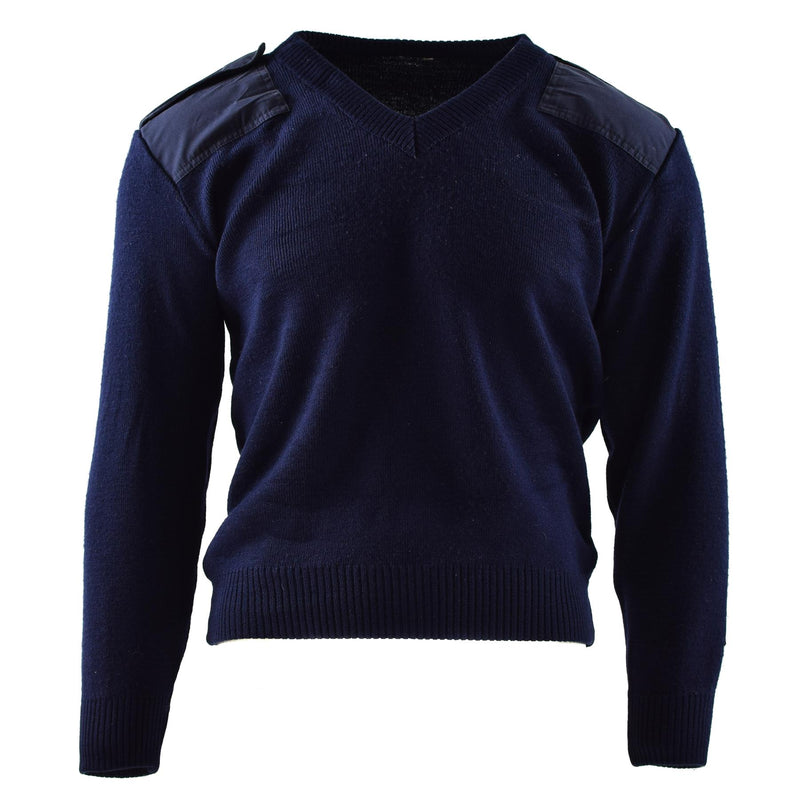 Oryginalny holenderski sweter w swetrze niebieski skocz