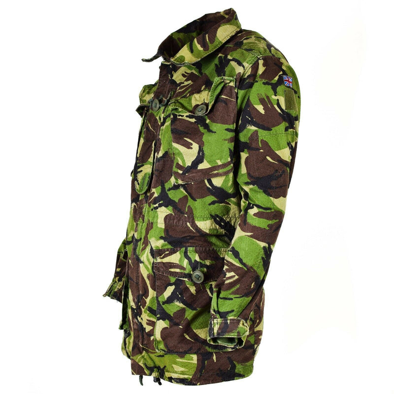 Oryginalny armia brytyjska walka wojskowa dpm dżungli kurtka parka 95 smock rip stop