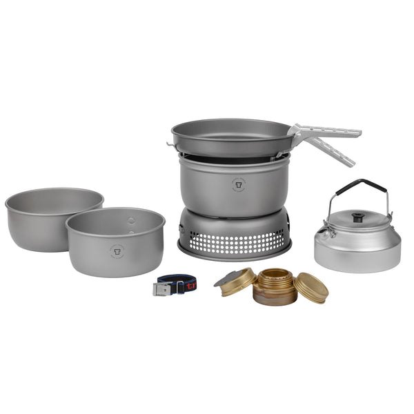 Trangia lekkie aluminiowe kompaktowe zestaw kuchenny Camping Camping na zewnątrz