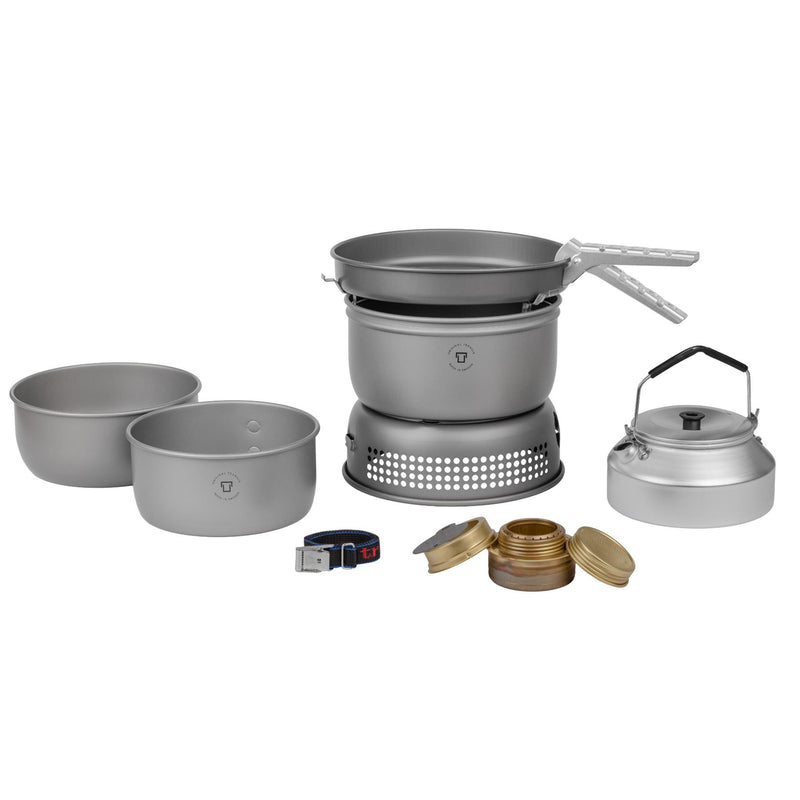 Trangia lekkie aluminiowe kompaktowe zestaw kuchenny Camping Camping na zewnątrz