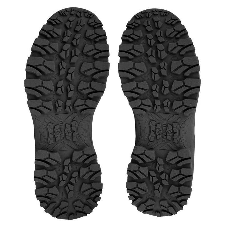 Mil-Tec taktyczne lekkie buty Niezłapane sznurowane czarne turystyki turystyczne