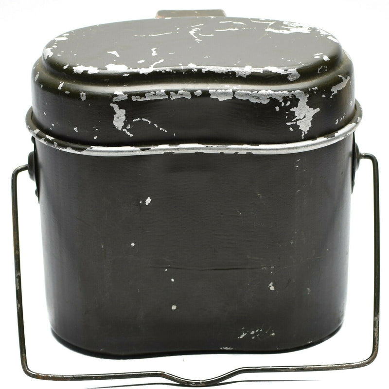 Prawdziwy zestaw do armii rumuńskiej. Aluminiowy wojskowy melonik