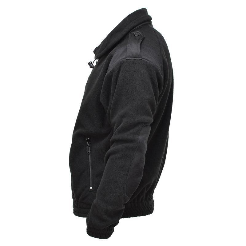 Mil-Tec armia w stylu armii polar pullover zimna kurtka sportowa sweter sportowy czarny