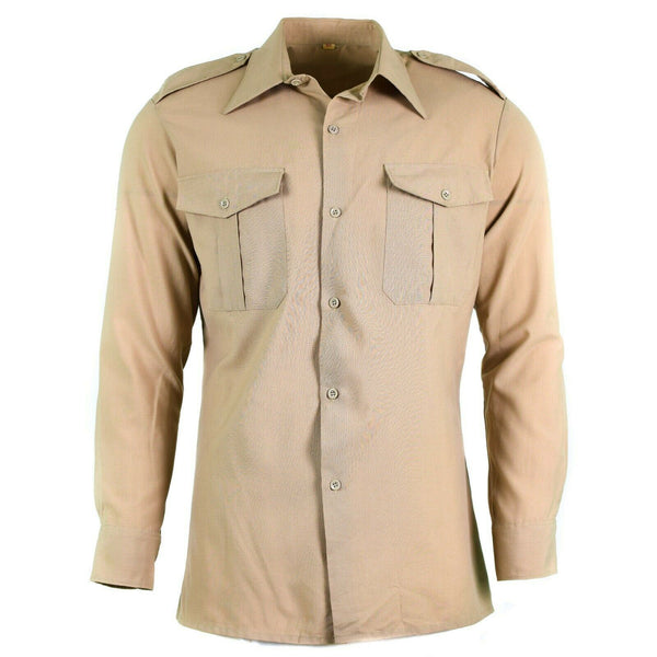 Oryginalny francuska armia deszczowa martwa stock chino khaki wojskowy policjant nowy