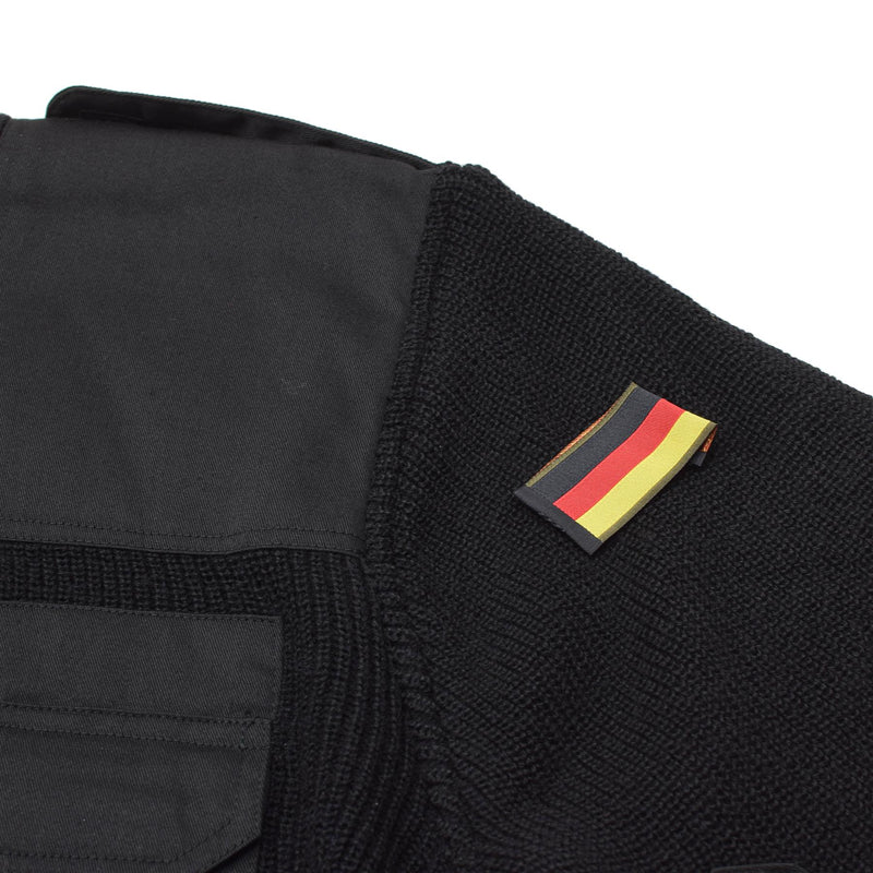 MFH SWEATER SWEATO Commer Selk Rib Rit Wełna Wzmocniona wełna