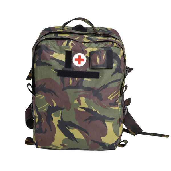 Oryginalny holenderski wojskowy lekarski plecak ratownikowy Rucksack Waterproof DPM Camo New