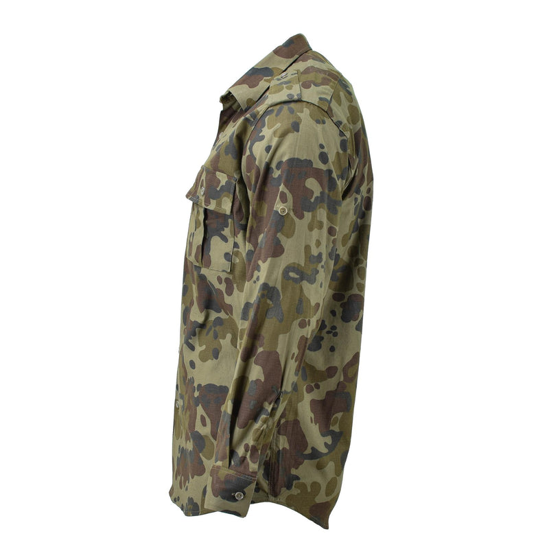 Oryginalne rumuńskie koszule wojskowe lekkie mundur polowy M94 Mozaic Camo