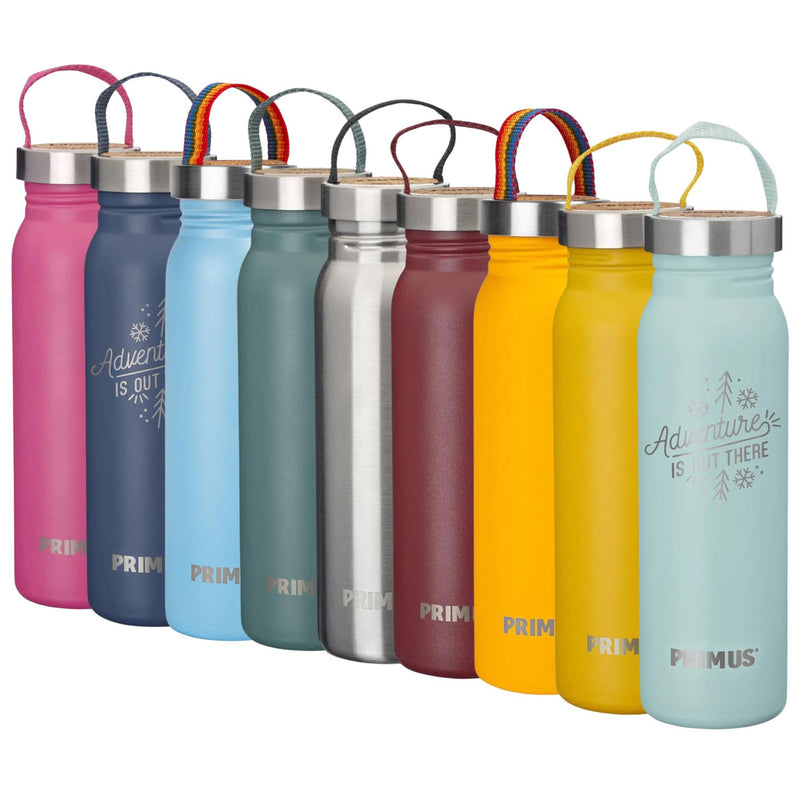 Primus Klunken Water Bottle 700 ml na zewnątrz lekka lekka kolba nierdzewna