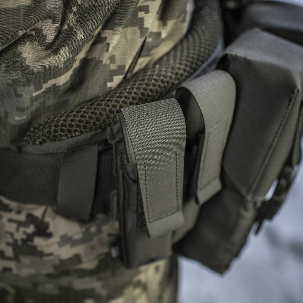 Ładownica wielofunkcyjna M-TAC Elite na magazynki taktyczne MOLLE Ranger zielona
