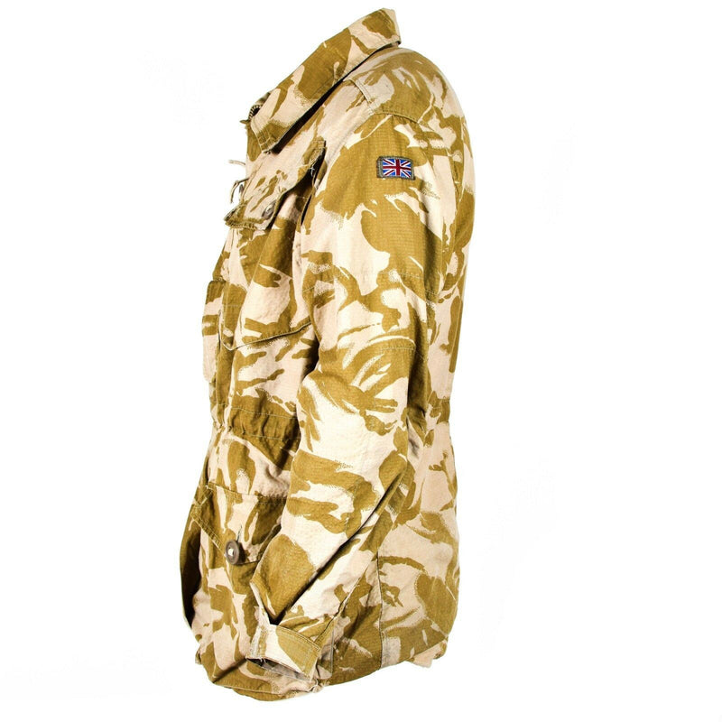 Oryginalna brytyjska armia wojskowa Pustynna Kurtka Parka 95 Smock Rip Stop