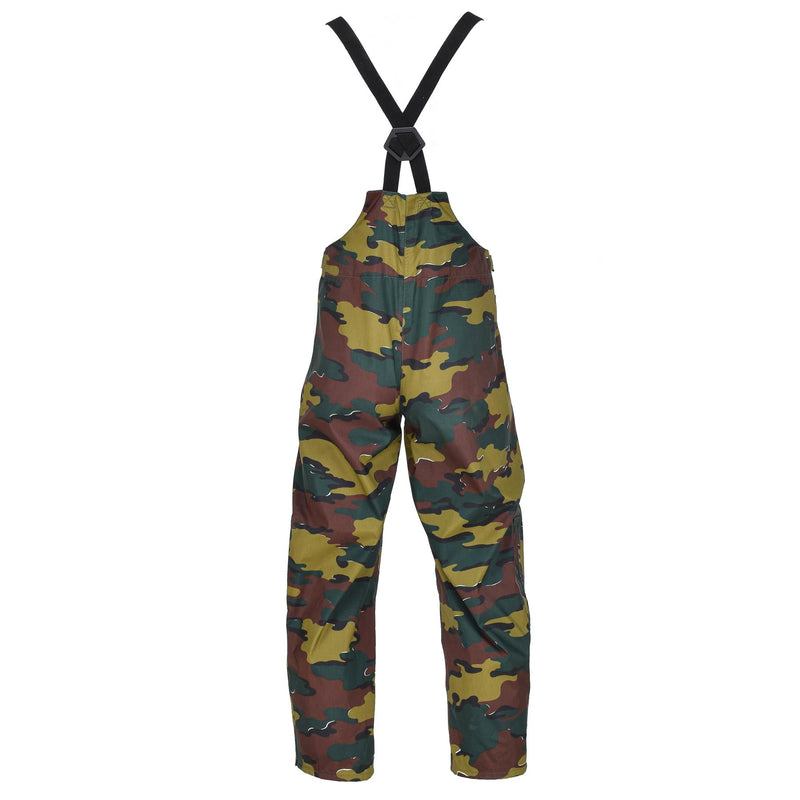 Oryginalne belgijskie wodoodporne spodnie jigsawowe Camo Seyntex deszczowe spodnie