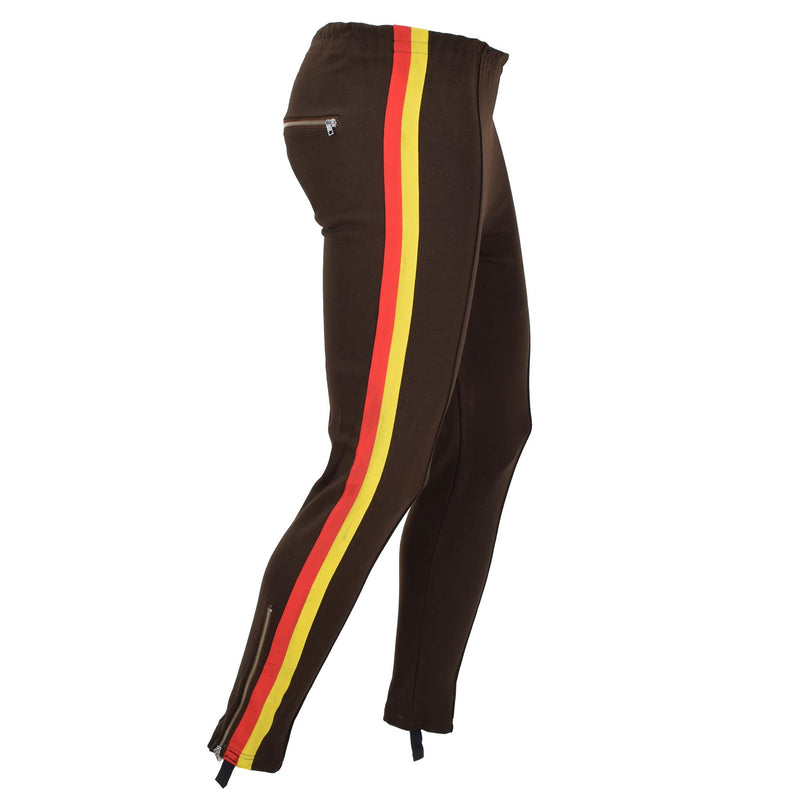 Oryginalne armia niemiecka NVA Brown Sports Sports Training Moder