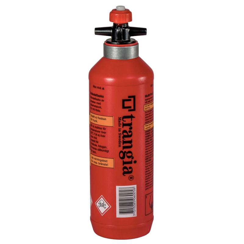 Trangia płyn paliwa butelka butka Burner Burner Polyetherlelen Flask na zewnątrz Kemping czerwony