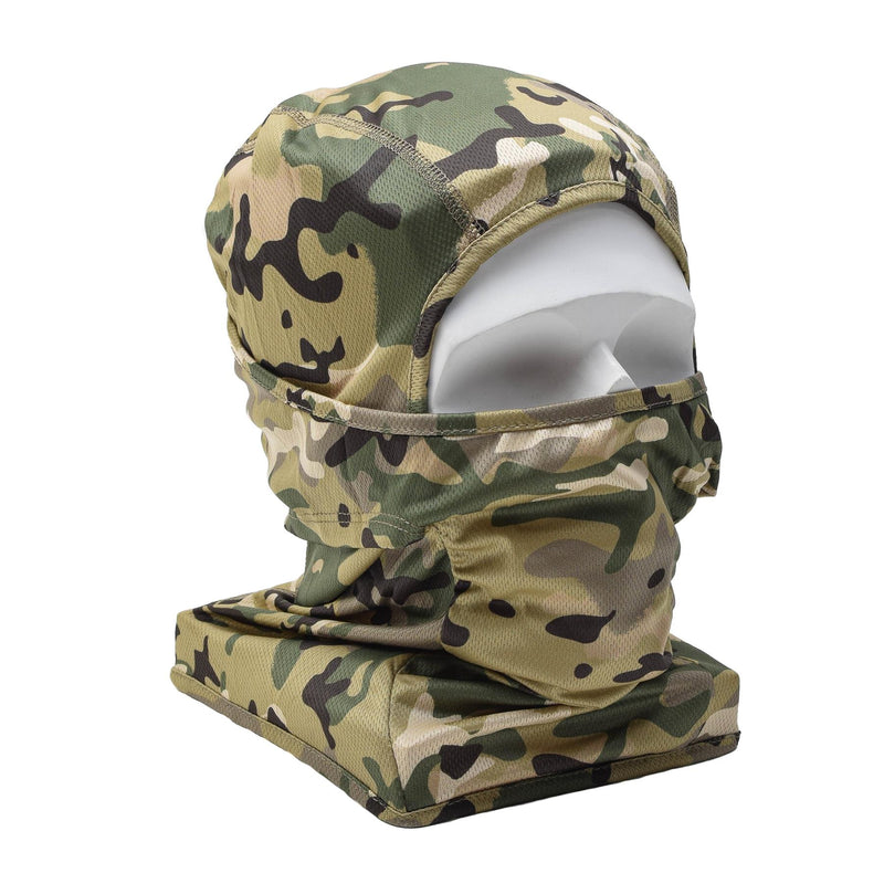 Operacja misji marki MFH CAMO BALACLAVA Lekkie taktyczne maski bojowe Nowa