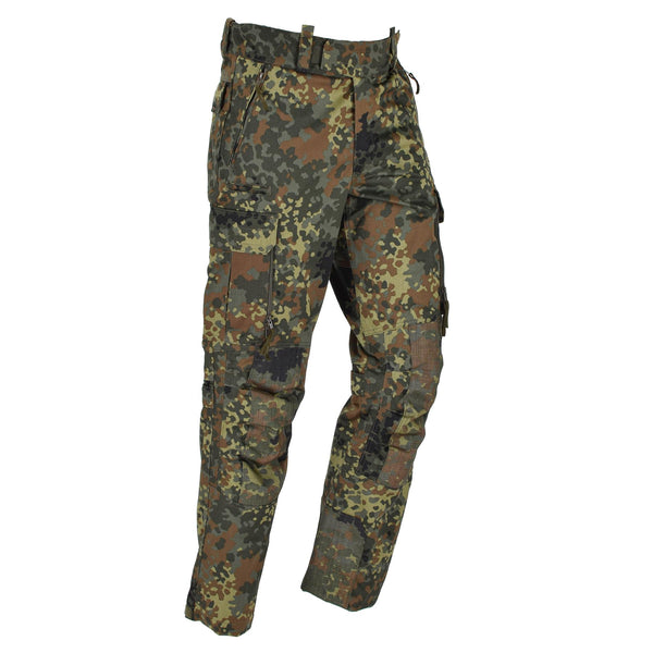 Leo Kohler Sniper Spodnie Tactical Pants Siły Rip-Stop Flecktarn Camo