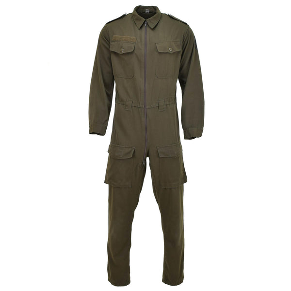 Oryginalny Austriacki BH Cołączka wojskowa Men Works Mechanic Polcotton Suit Olive
