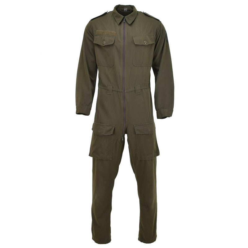 Oryginalny Austriacki BH Cołączka wojskowa Men Works Mechanic Polcotton Suit Olive