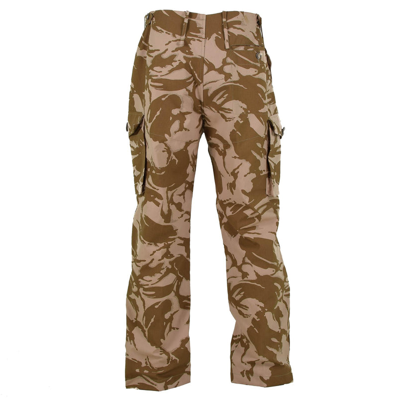 Oryginalne spodnie brytyjskie Pustynne oddziały pola DP Walka Windproof BDU Spodery