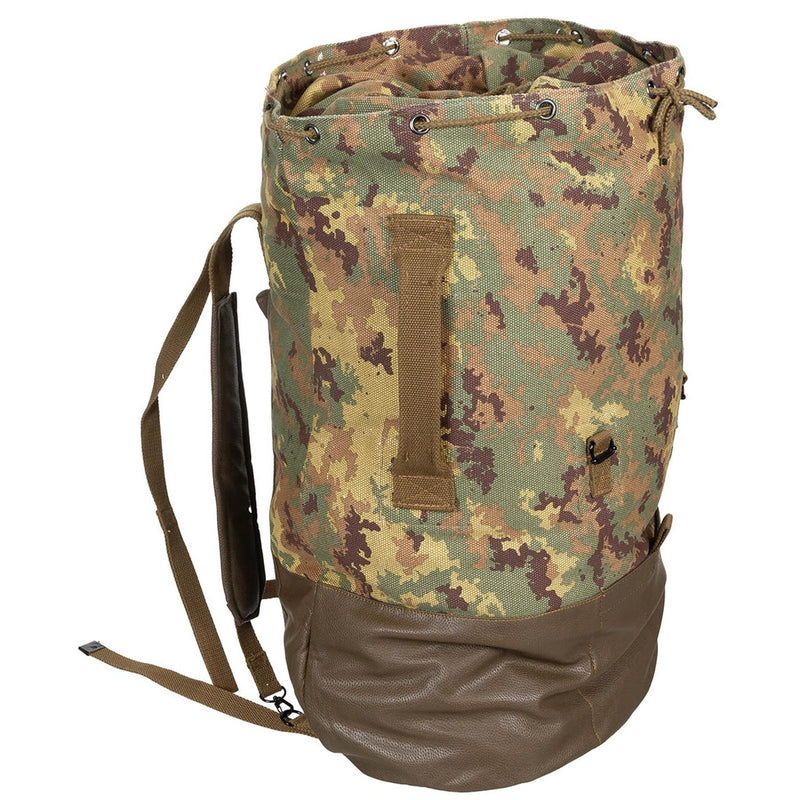 Oryginalny włoski wojskowy Camo Camo Combat Plecak 40L Bag Nowy