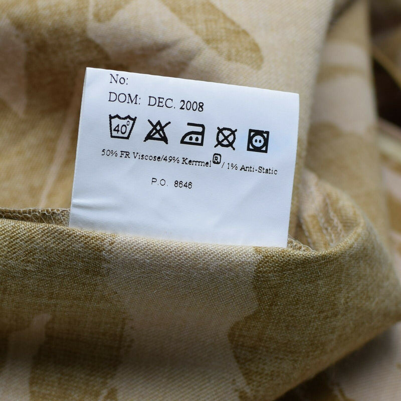 Oryginalne Koszule przeciwbólowe z armii brytyjskiej Wojskowe Kurtka Camo