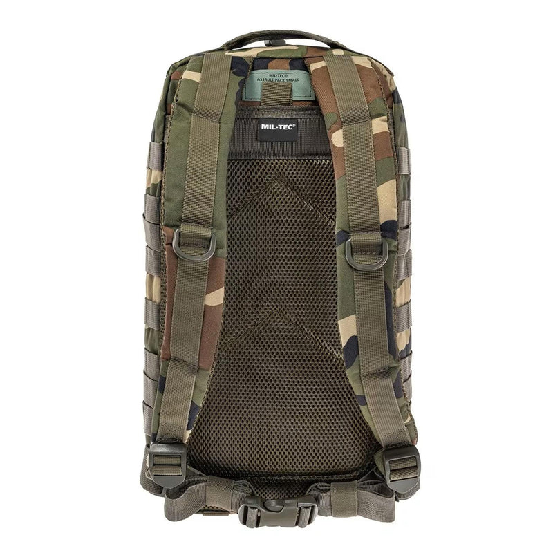 MIL-TEC U.S. Assault Tactical Plecak 20 Liliters Trekking Trekking Woodland Daypack