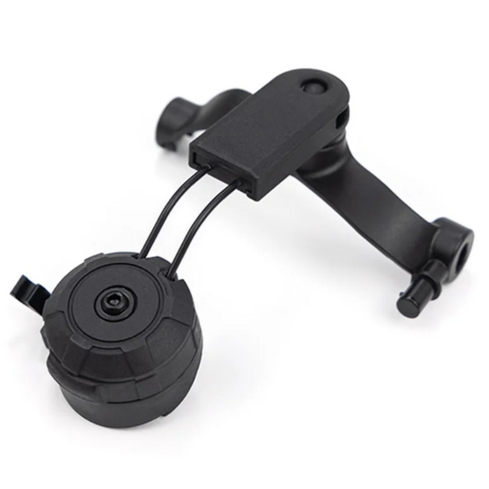 Zestaw adapterów do hełmu Earmor M19C ARC Rail do zestawów słuchawkowych M31 M32 PLUS, kolor czarny
