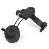 Zestaw adapterów do hełmu Earmor M19C ARC Rail do zestawów słuchawkowych M31 M32 PLUS, kolor czarny