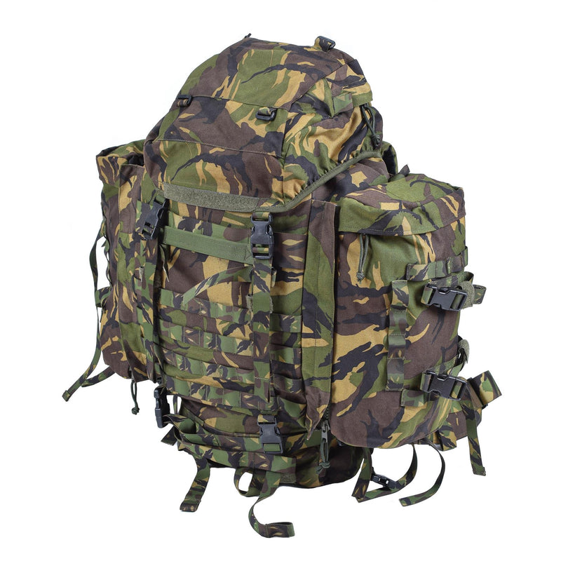 Prawdziwy holenderski wojskowy plecak DPM Wzór Rucksack Combat 60L Taktyczny plecak dzienny