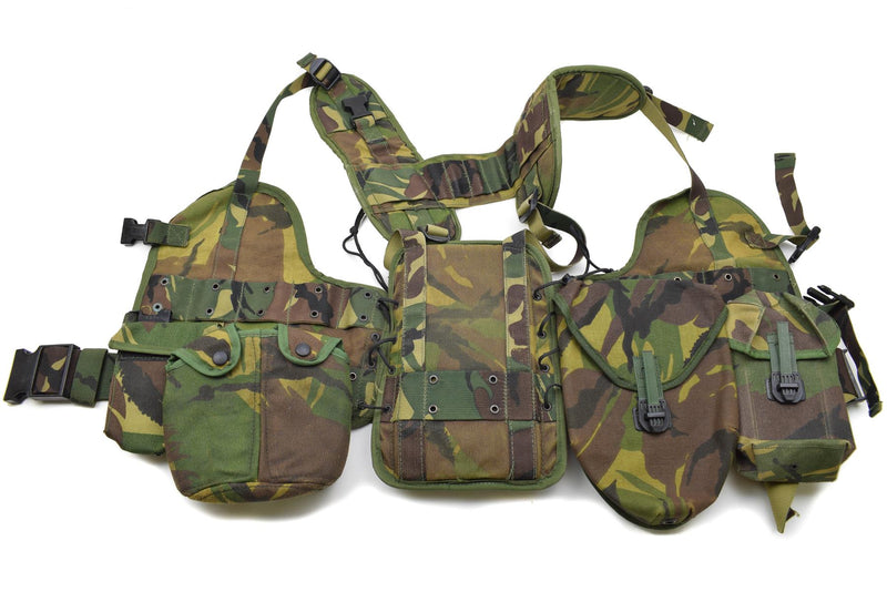 Oryginalny holenderski kamizelka taktyczna Zestaw Woodland Old Model Alice Clip Torebes