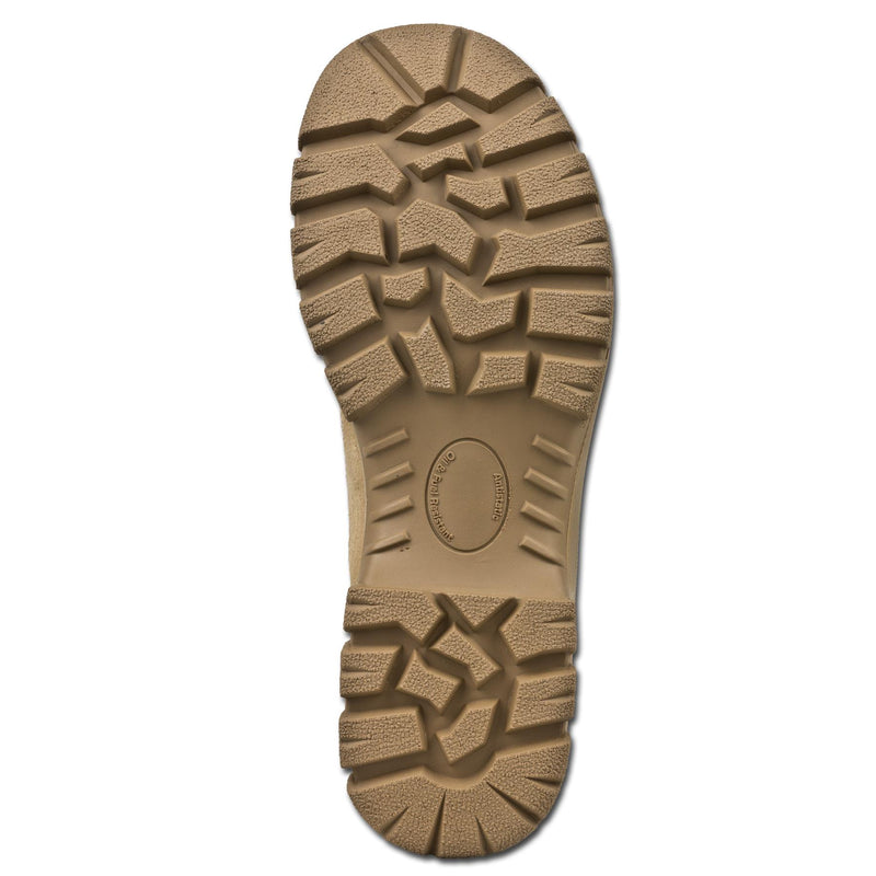 Oryginalne niemieckie wojskowe buty taktyczne Wodoodporne Khaki Ruble Round Sole Nowa