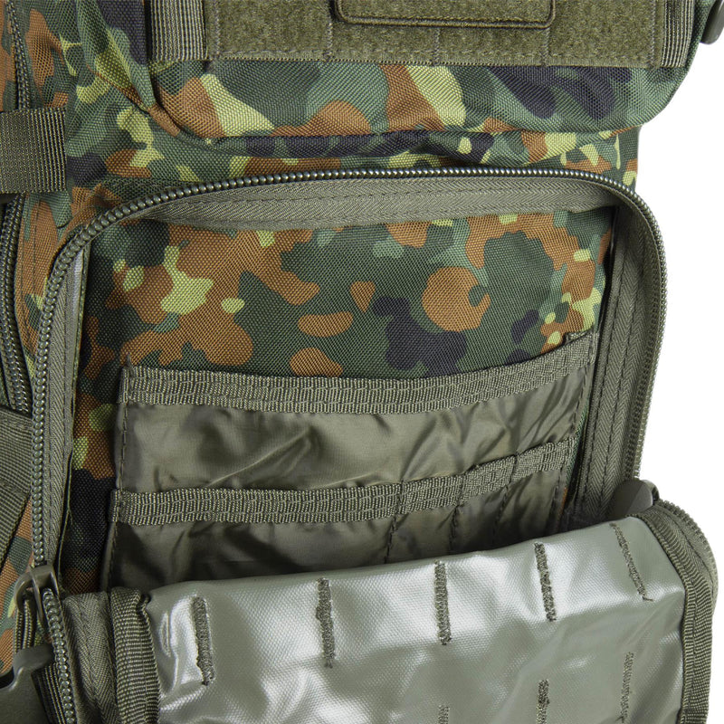 MIL-TEC Assault Trekking RucksAcka Duża 36L Backpack Flecktarn Daypack Bag