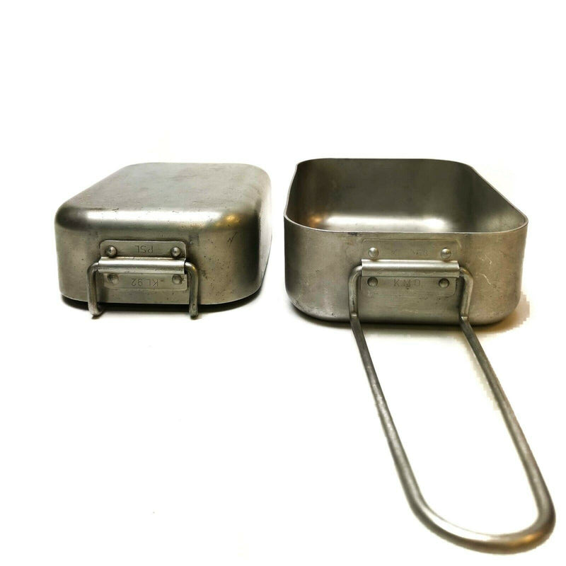 Oryginalny holenderski aluminiowy bałagan mesy mess -kuchenka kuchenka wojskowa Bushcraft Gear