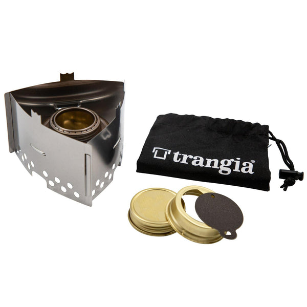 Trangia Mini Compact Ultralight Portable Stave Set Kit Burnet Turining Outdoor