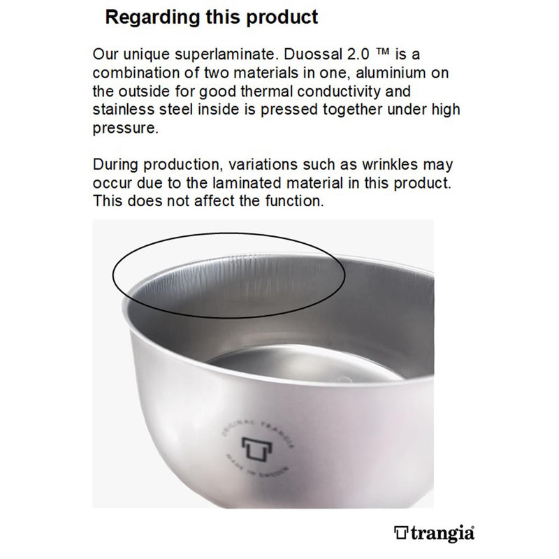 Trangia Compact Pordelable Lightweight Stove Nylonowy pasek ze stali nierdzewnej