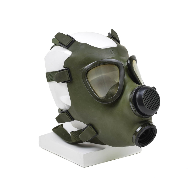 Rumuńska maska ​​gazowa M74 pełna twarz NBC Respirator Vintage Olive Wojska nadwyżka wojskowa