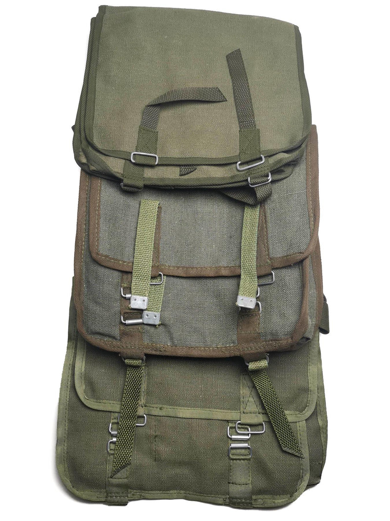 Oryginalny polski armia haversack płótna torba na ramię