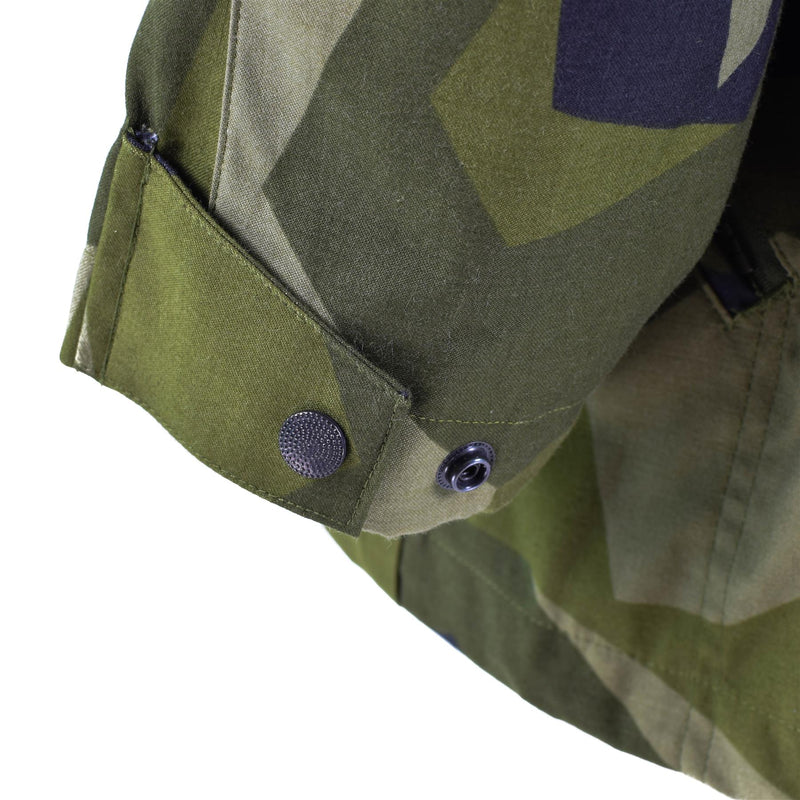 Oryginalna szwedzka armia ciężka M90 Splinter Camo Military Field Troops Nowe