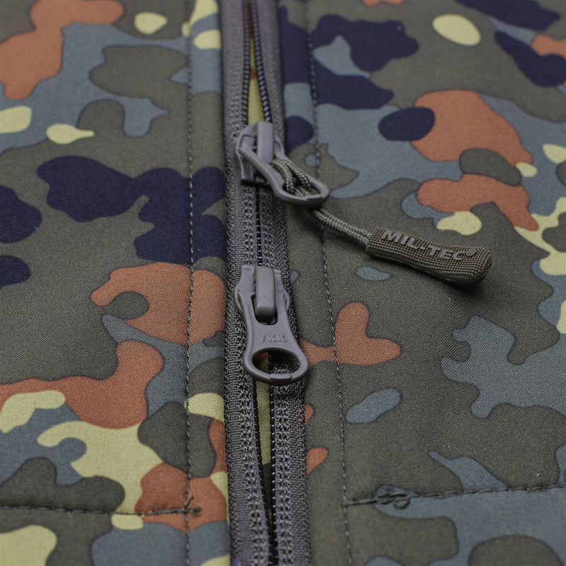 MIL-TEC Softshell Kurtka SCU 14 Niemiecka Flecktran Camo Outdoorowa odzież wiejska