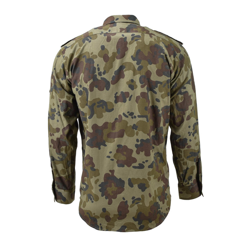 Oryginalne rumuńskie koszule wojskowe lekkie mundur polowy M94 Mozaic Camo